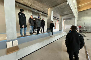 Die Ringer erhalten einen aktuellen Zwischenstand uber den Hallenneubau v3